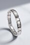 Italian Charm Steel Bracelet Nomination Written Bracelet Unisex