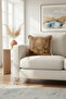 Baroque Chic Fringed Pillowcase - Classic Rustic Spring Tones Tufted Throw Pillow Cover - 2