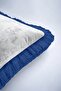Rich Modern Sophisticated Luxury Fringed Pillowcase-Grey Blue Texture Nordic Tufted Throw Pillow Cover - 7