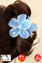 Papatya Model Blue Color 7 cm Hair Clip – Stylish and Durable