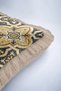 Italian Motif Luxury Fringed Pillowcase-Geometric Marine Mediterranean Themed Tassel Throw Pillow Cover - 7