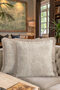 Natural Elegant Floral Motif Luxury Fringed Pillowcase-Cream Beige Modern Style Tufted Throw Pillow Cover - 8