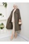 Women's Belted and Zipper Detailed Trench Coat - 7