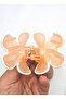 Papatya Model Yavruağzı Color 7 cm Hair Clip – Stylish and Durable - 7