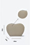 3425 Zippered Mini Wallet Heart Model Imported Women's Hand, Arm, and Shoulder Bag Vision - 2