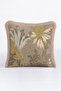 Luxury Leaf Motif Fringed Pillowcase-Vintage Natural Breeze Country Beige Tasseled Cushion Cover - 2