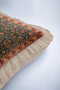 Morris Saray Inspired Fringed Pillowcase - Bohemian Smoked and Gold Colored Tassel Throw Pillow Cover - 7
