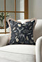 Luxury Forest Accent Fringe Pillowcase - Natural Country Black Gold Color Tufted Throw Pillow Cover - 4