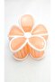 Papatya Model Yavruağzı Color 7 cm Hair Clip – Stylish and Durable - 4