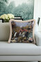 Authentic Art Luxury Fringed Pillowcase-Anatolian Artisan Brown Bohemian Tassel Throw Pillow Cover - 4
