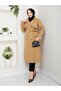 Women's Belted and Zipper Detailed Trench Coat - 5