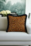 Luxury Leopard Fringed Pillowcase-Wild Elegance Bohemian Black Gold Color Tassels Throw Pillow Cover - 3