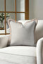 Geometric Elegant Luxury Fringed Pillowcase-Cream Beige Modern Gold Color Tassels Throw Pillow Cover