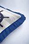 Nautical Marine Fringed Pillowcase - Sailor Style Navy Blue White Marine Tassel Throw Pillow Cover - 7