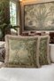 Baroque Vintage Luxury Fringed Pillowcase-Nature Scenery Painting Green Beige Tassel Throw Pillow Cover - 6