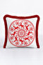 Nordic Deer Fringed Pillowcase - Classic Christmas Rustic Red White Tassel Throw Pillow Cover - 3