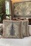 Zebra Carpet Motif Luxury Fringed Pillowcase-African Inspired Beige Bohemian Beige Tassel Throw Pillow Cover - 6