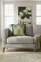 Baroque Bird Figured Luxury Fringed Pillowcase-Cream Green Classic Vintage Tassels Throw Pillow Cover - 3