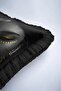Gold Color Luxury Portrait Fringed Pillowcase - Modern Black Gold Tufted Throw Pillow Cover - 7