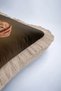 General Portrait Dog Fringed Pillowcase-Brown Cream Throw Pillow Cover with Animal Portrait and Tassels - 7