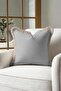 Luxury Elegance Fringed Pillowcase - Sophisticated Modern Beige Gray Tassel Throw Pillow Cover - 4