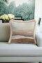 Luxury Natural Tone Fringed Pillowcase - Simple Elegant Bohemian Beige Tassel Throw Pillow Cover - 2
