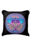 Ethnic Indian Mandala Fringed Pillowcase - Neon Bohemian Purple Blue Black Tassel Throw Pillow Cover - 5