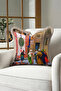 Ottoman Carpet Traders Fringed Pillowcase - Oriental Themed Ethnic Cream Tassel Throw Pillow Cover - 4