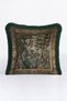 Avant-Garde Vintage Forest Luxurious Fringed Cushion Cover - Forest Landscape Avant-Garde Tasseled Cushion Cover - 3