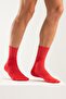 جوارب فضية حمراء للرجال مضادة للرائحة - 3