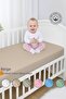 100% Combed Cotton, Elastic Baby Bed Sheet, Organic Cotton, Mother's Side, Park Crib Sheet