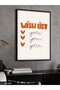 Wish List You, Wish List You One Piece Black Wooden Framed Painting - 3