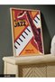 Jazz Festival Berlin One Piece Wooden Framed Painting - 3