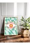 Colorful Eye One Piece Wooden Framed Painting - 2