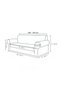 Seat Cover Seat Cover Jacquard Flexible and Elastic Washable 3 Seater Sofa Bed Cover One Piece - 4