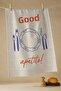 Casa - Colorful Printed Set of 3 40X60 Kitchen Towels, Dishcloths - 3