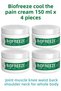 Biofreeze Cream 150 ml 4 Pcs - Biofreeze Cool the Pain Massage Cream 150 ml
