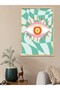 Colorful Eye One Piece Wooden Framed Painting