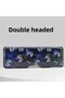 Double-Sided, Double-Pencil Sharpener, Wallet-Type Blue Pencil Bag/Pencil Holder - 3