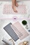 Non-Slip Shower Cabin Bath and Shower Mat 66 Pieces Attaches with Suction Cups 33 X 66 cm S-141
