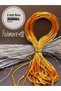Floss Thread Orange Color (Rat Tail) 2 mm 10 Meters Jewelry Bracelet Thread