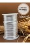 Flush Thread White Color (Rat Tail) (1 Coil 100 Meters) Jewelry Accessory