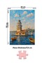 3 Pcs 1000 Piece Puzzle - Girl Tower Residence and Tree of Life and Mediterranean Stairs - 3