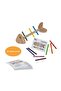 Bee Smart Montessori Colorful Fish Bone Wooden Educational Toy – with 30 Task Cards (Ages 3+) - 4