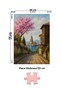 3 Pcs 1000 Piece Puzzle - Cycling by the Sea and the Girl's Tower Memories and the Mediterranean Stairs - 3