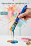 Set of 6 Luxury Cutting Paint Brushes (4-3-2,5-2-1,5-1) - 7