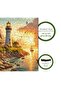 Wooden Puzzle - Sunset at the Lighthouse - 353 Pieces, 29X29 cm - 5