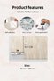 Bien Exclusive (50cm X 2Mt), 1 m² cm Transparent Frosted Glass Premium Adhesive Coating Pvc Film F-02 - 5