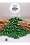 10 mm Luxury Plated Plastic Green Pearl Beads (50 Grams-100 Pcs) Jewelry Bag Beads