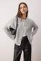Wardrobe Essentials Gri Yumuşak Dokulu Basic Triko Hırka | TWOAW26HI00204 - 2